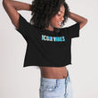 Load image into Gallery viewer, Women's Always Vibing Cropped Tee