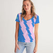 Load image into Gallery viewer, Women's Zig Zag V-Neck Tee