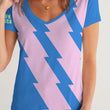 Load image into Gallery viewer, Women's Zig Zag V-Neck Tee