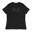 Load image into Gallery viewer, Women's Relaxed Tee - Neon Outline Logo