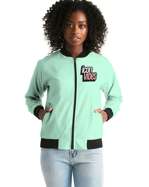Women's Mint Bomber Jacket