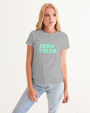 Women's Classic Tee - Mint Logo