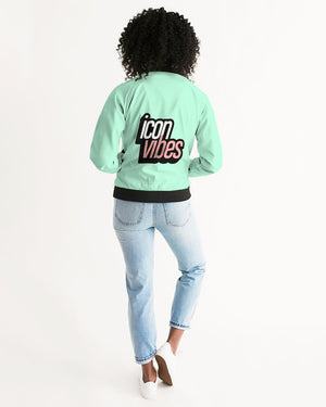 Women's Mint Bomber Jacket