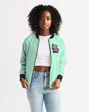 Women's Mint Bomber Jacket