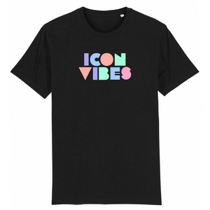 Europe Classic Black Tee - Full Color Logo